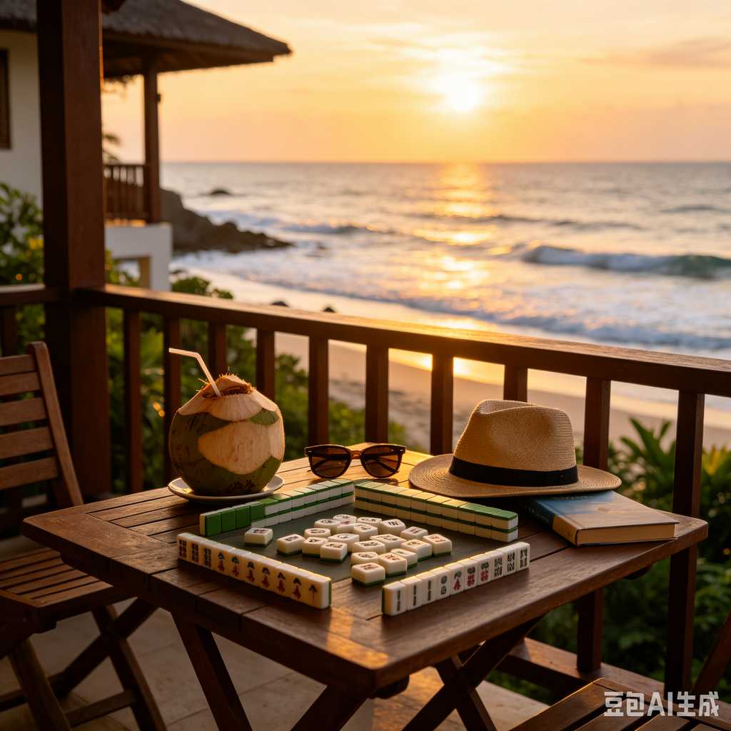premium compact mahjong set