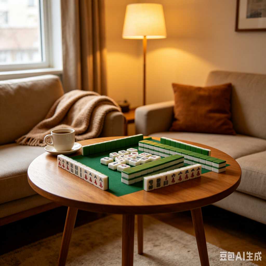 small size mahjong set for travel